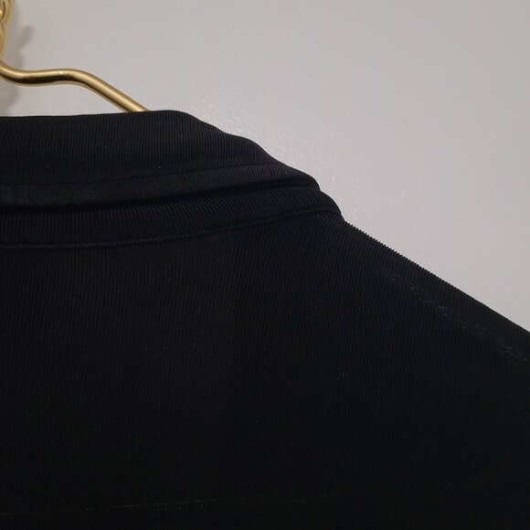 Chicos Travelers Top Women Plus size 3 Long Sleeve Acetate Black Button - Picture 6 of 7